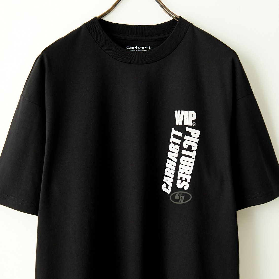 carhartt WIP [カーハートダブリューアイピー] ショートスリーブ WIPピクチャーズTシャツ [I033263] BLACK