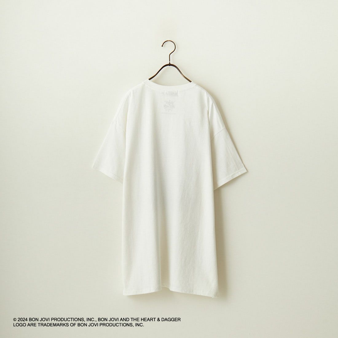 GOOD ROCK SPEED [グッドロックスピード] BON JOVI ロックプリントTシャツ [24BJV103W] WHITE