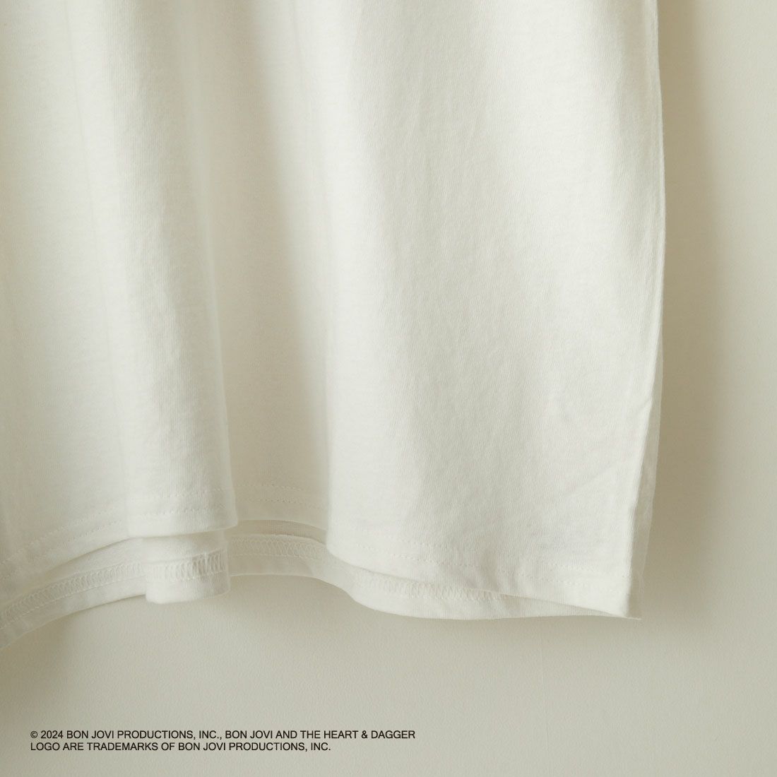 GOOD ROCK SPEED [グッドロックスピード] BON JOVI ロックプリントTシャツ [24BJV103W] WHITE