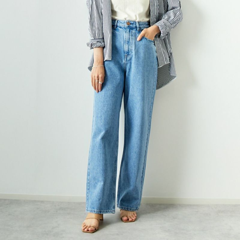 RED CARD TOKYO [レッドカード トーキョー] Dakota ルーズストレートデニム [72343201ILT]｜ジーンズファクトリー公式通販サイト  - JEANS FACTORY Online Shop