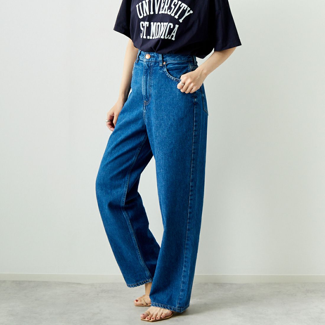 RED CARD TOKYO [レッドカード トーキョー] Dakota ルーズストレートデニム  [72343201IDK]｜ジーンズファクトリー公式通販サイト - JEANS FACTORY Online Shop