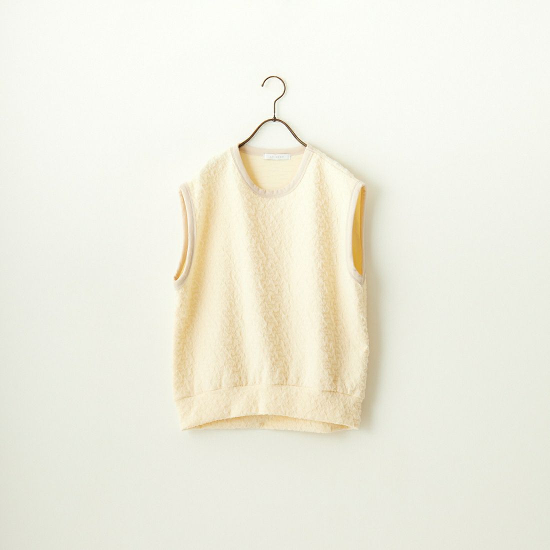CHIGNON [シニヨン] フクレチュールプルオーバー [8743-630KO] O.WHITE