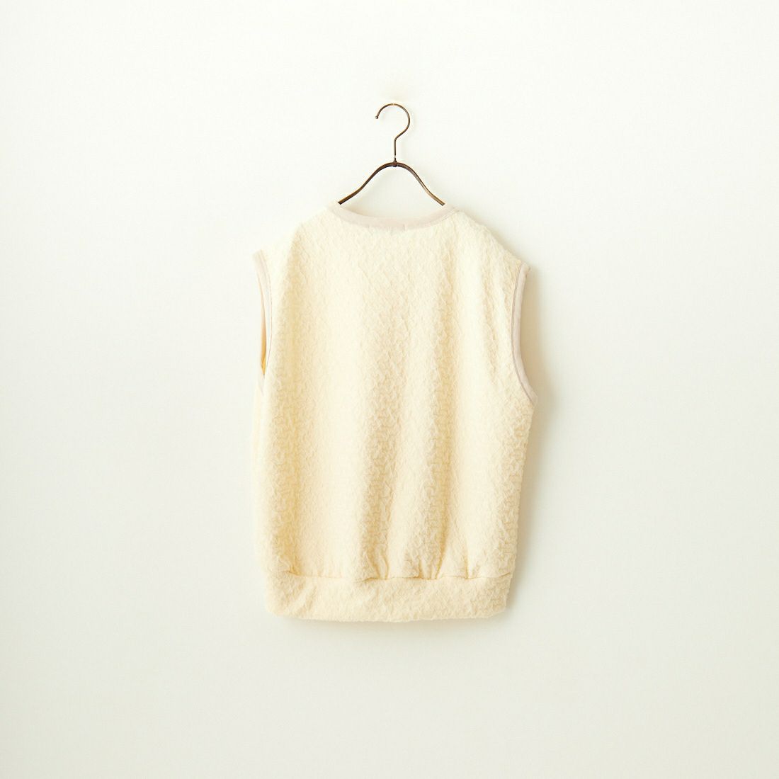 CHIGNON [シニヨン] フクレチュールプルオーバー [8743-630KO] O.WHITE