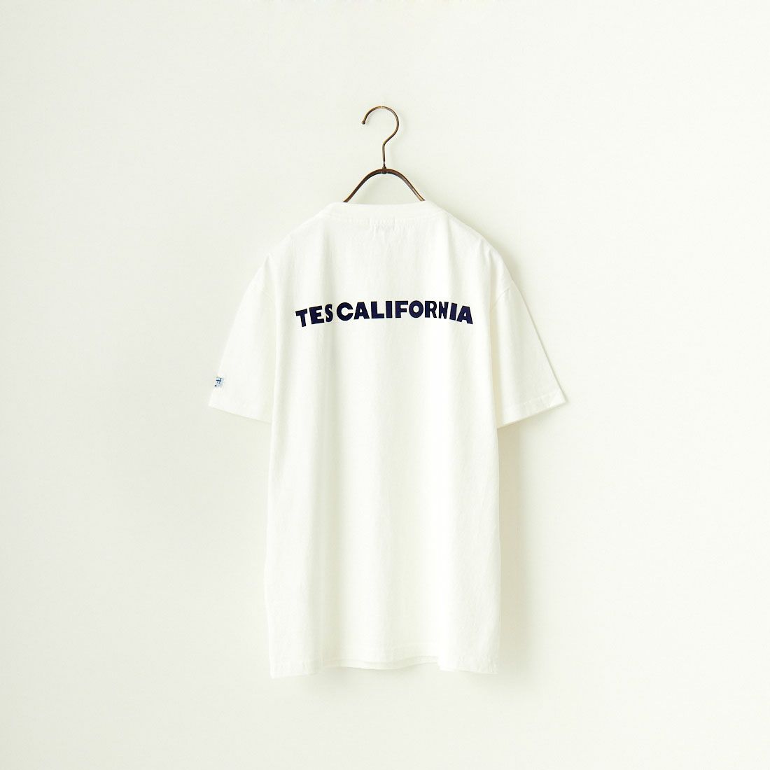 The Endless Summer [エンドレスサマー] 別注 ワンポイントBUHI刺繍ロゴTシャツ [FH-24574508-JF] 07 WHITE