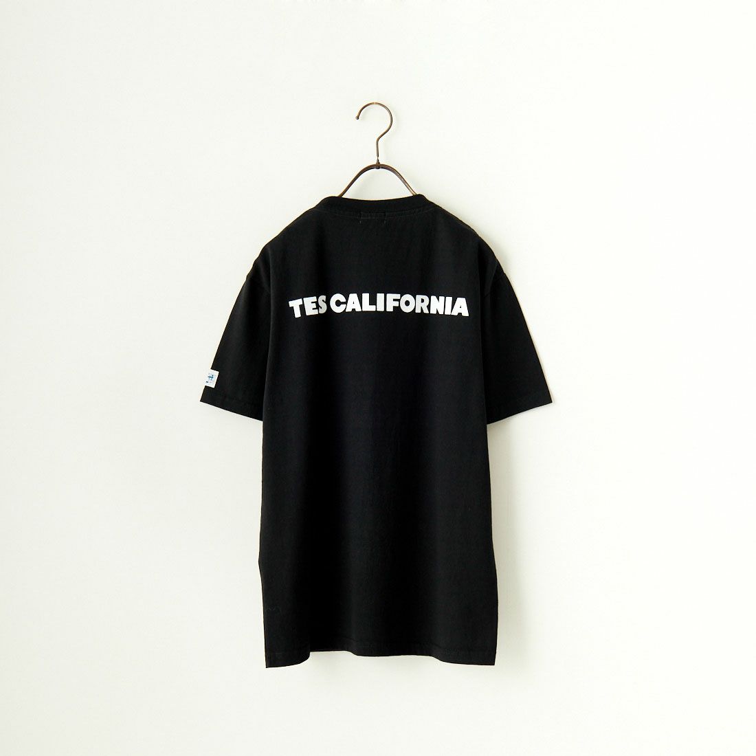 The Endless Summer [エンドレスサマー] 別注 ワンポイントBUHI刺繍ロゴTシャツ [FH-24574508-JF] 01 BLACK