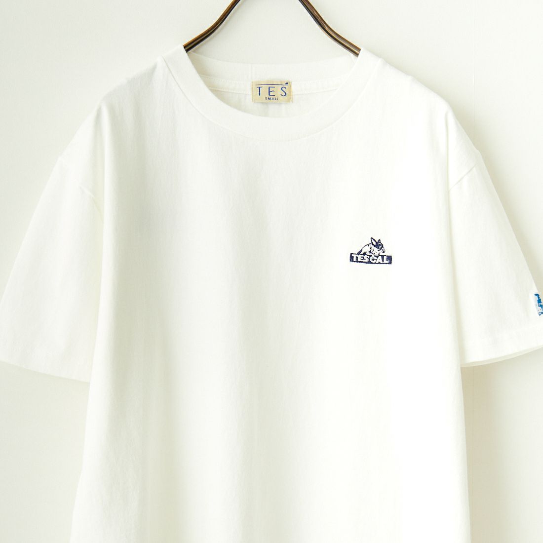 The Endless Summer [エンドレスサマー] 別注 ワンポイントBUHI刺繍ロゴTシャツ [FH-24574508-JF] 07 WHITE