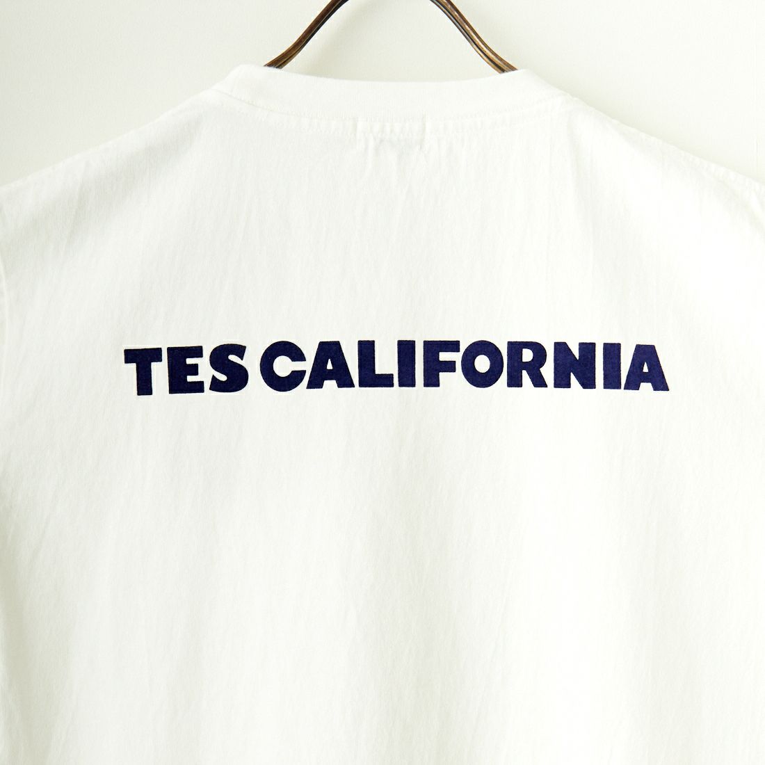 The Endless Summer [エンドレスサマー] 別注 ワンポイントBUHI刺繍ロゴTシャツ [FH-24574508-JF] 07 WHITE