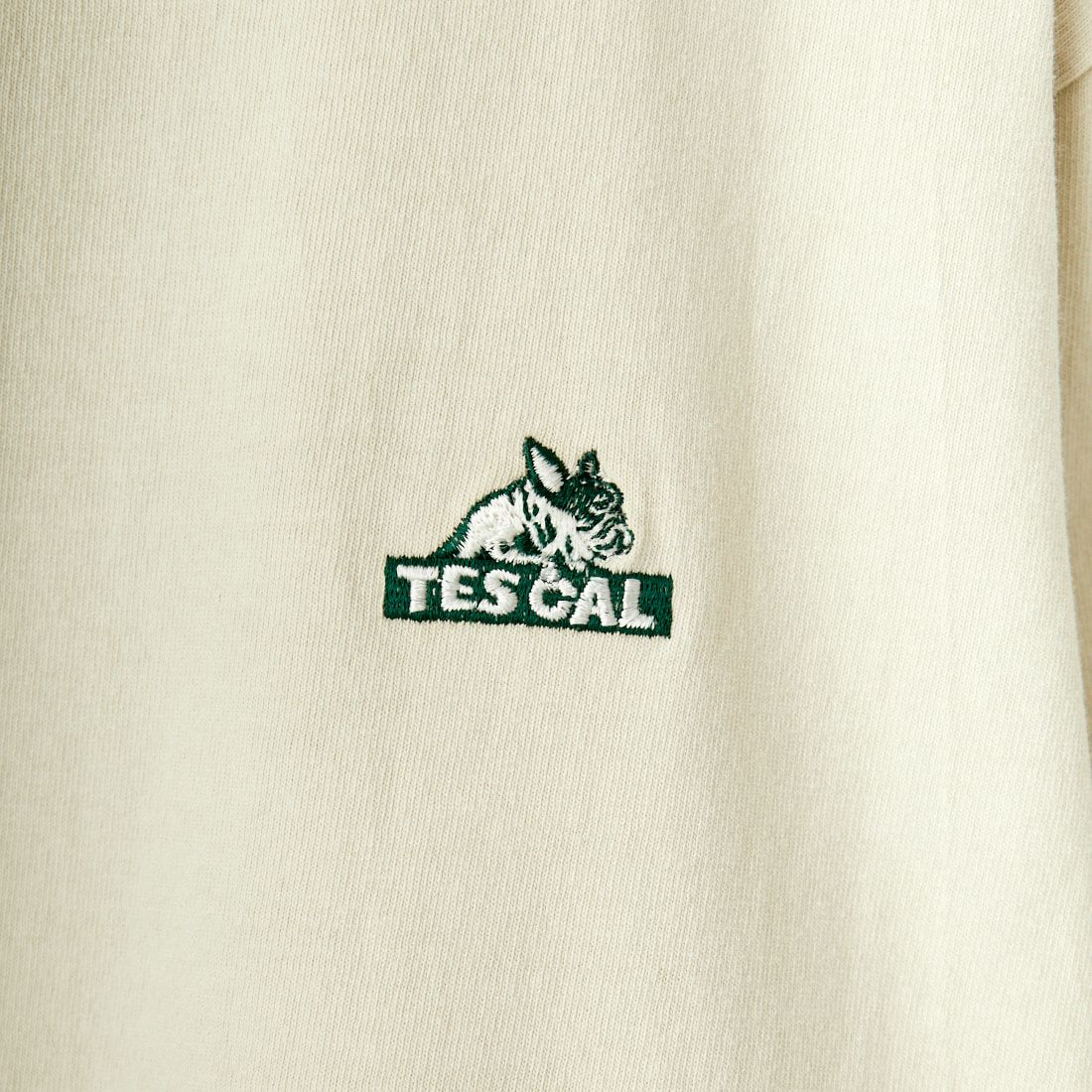 The Endless Summer [エンドレスサマー] 別注 ワンポイントBUHI刺繍ロゴTシャツ [FH-24574508-JF] 36 BEIGE