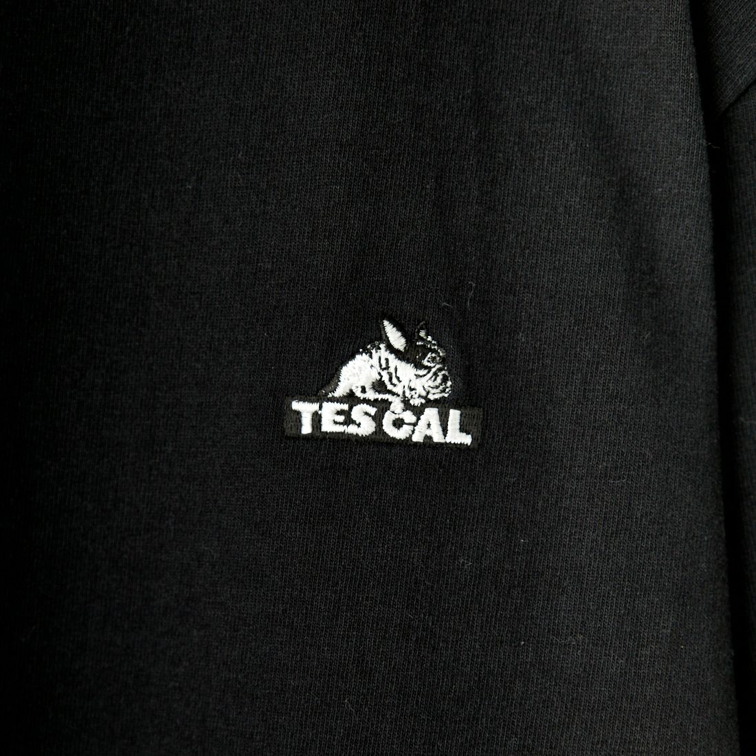 The Endless Summer [エンドレスサマー] 別注 ワンポイントBUHI刺繍ロゴTシャツ [FH-24574508-JF] 01 BLACK
