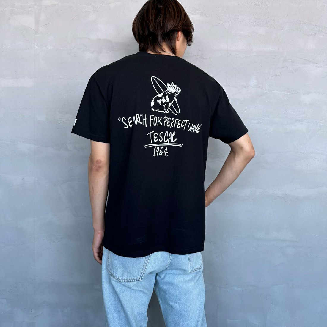 01 BLACK&&モデル身長：179cm 着用サイズ：L&&