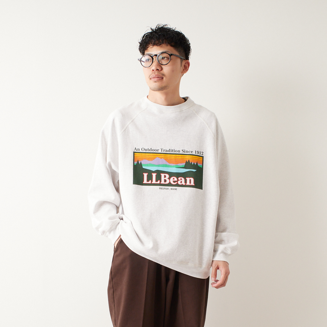 L.L.BEAN [エルエルビーン] PORTAGE クルーネックスウェット [4475 