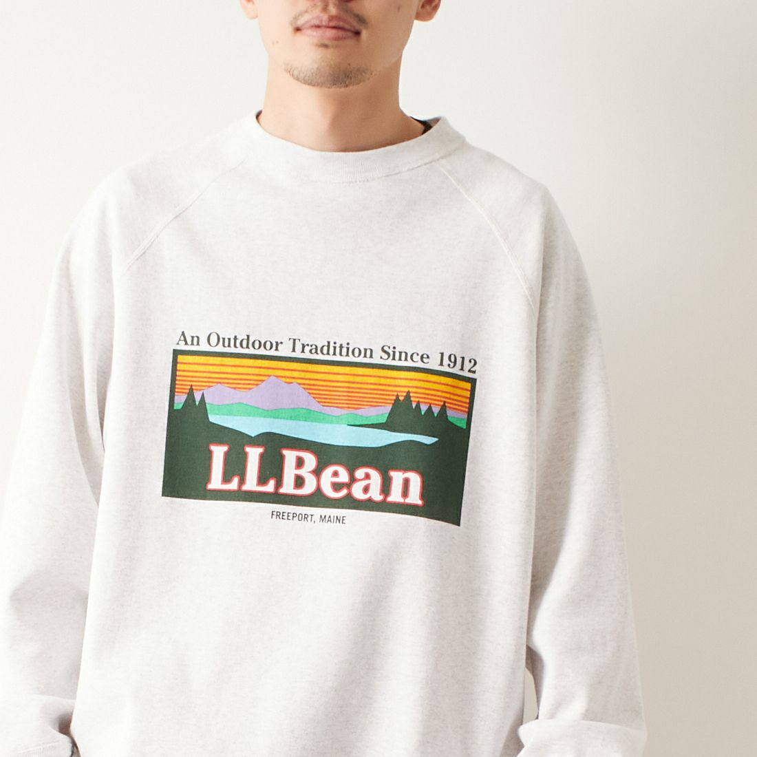L.L.BEAN [エルエルビーン] PORTAGE クルーネックスウェット [4475-7046] 19 BIRCH