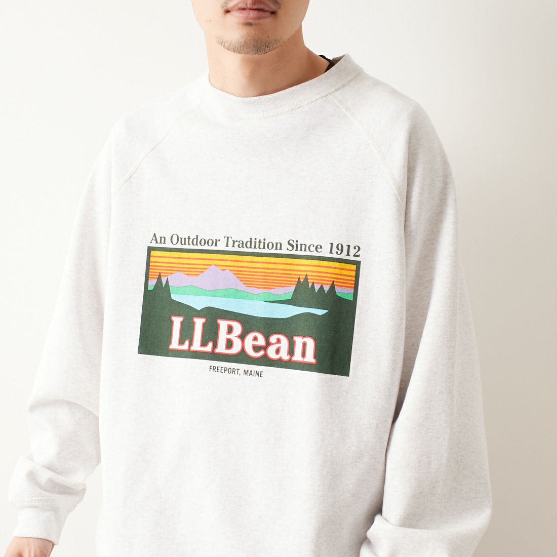 L.L.BEAN [エルエルビーン] PORTAGE クルーネックスウェット [4475-7046] 19 BIRCH