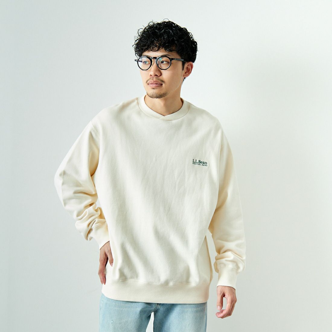 09 ECRU&&モデル身長：168cm 着用サイズ：M&&