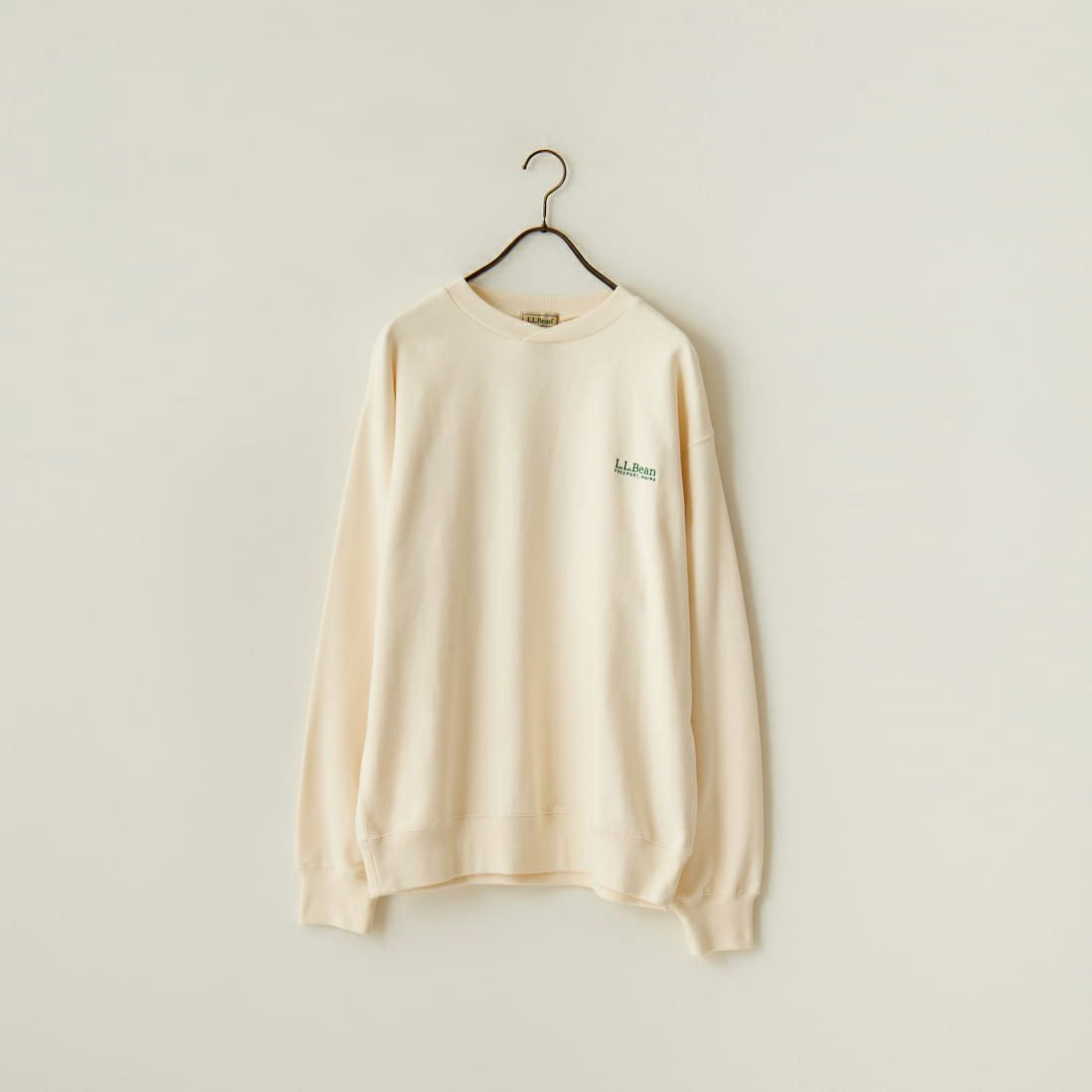 L.L.BEAN [エルエルビーン] スミスフィールド クルーネックスウェットシャツ [4475-7048] 09 ECRU