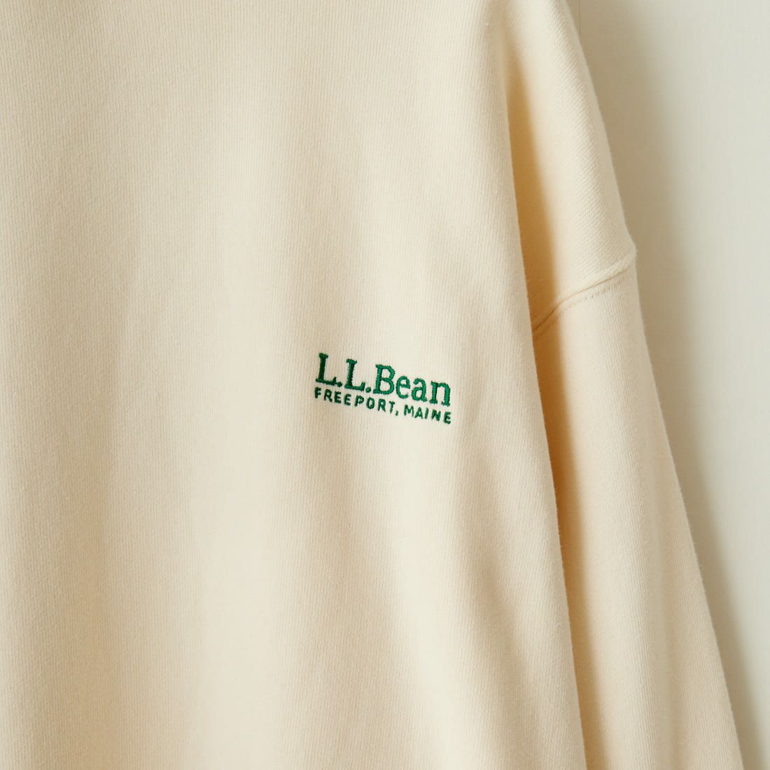 L.L.BEAN [エルエルビーン] スミスフィールド クルーネックスウェットシャツ [4475-7048] 09 ECRU