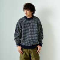 90 NVY/NAT&&モデル身長：173cm 着用サイズ：L&&