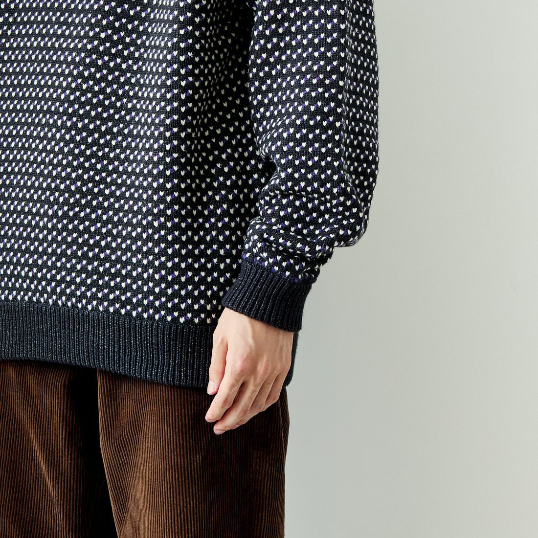 L.L.BEAN [エルエルビーン] Wayne バーズアイセーター [4575-8040] 92 CH/NT/P