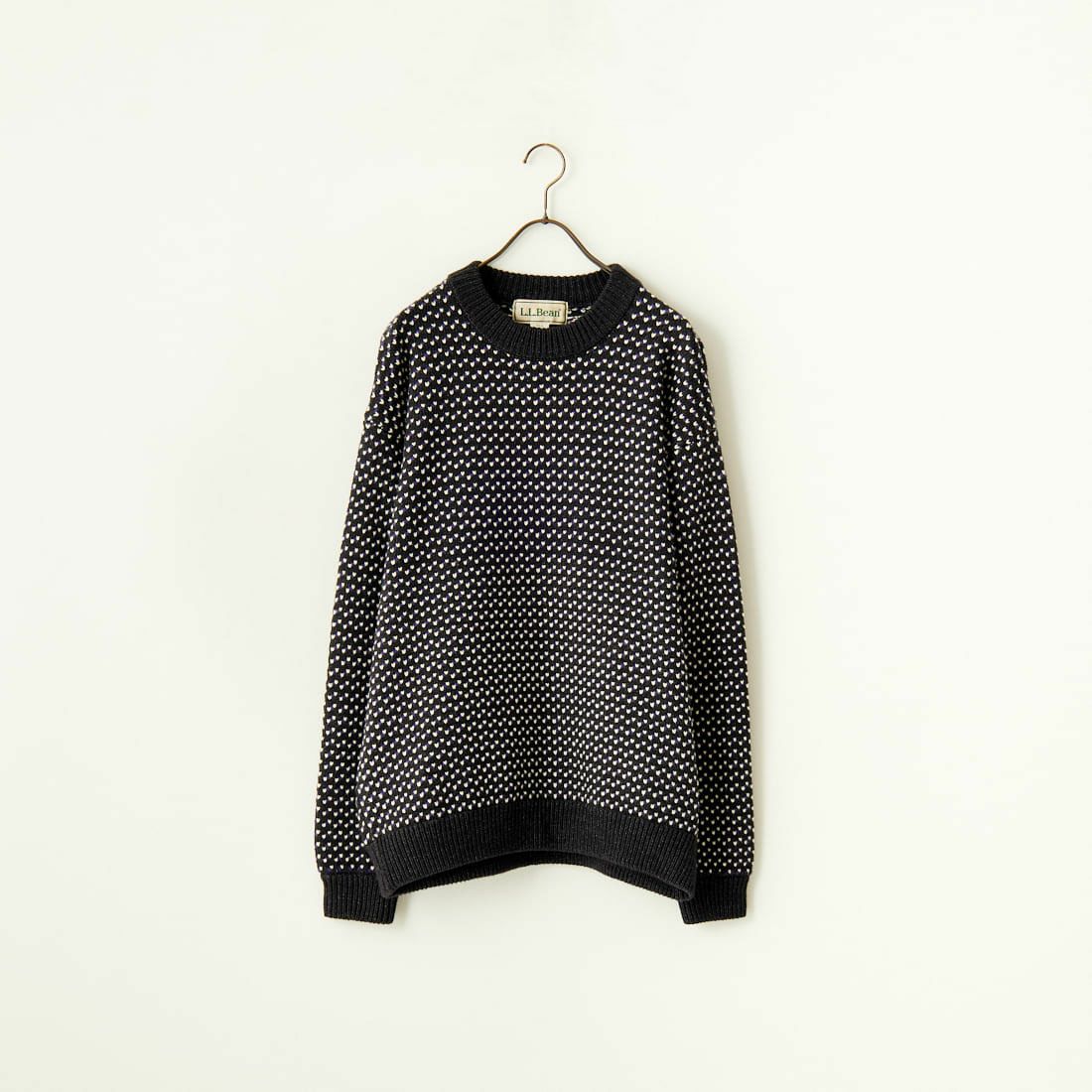 L.L.BEAN [エルエルビーン] Wayne バーズアイセーター [4575-8040] 92 CH/NT/P