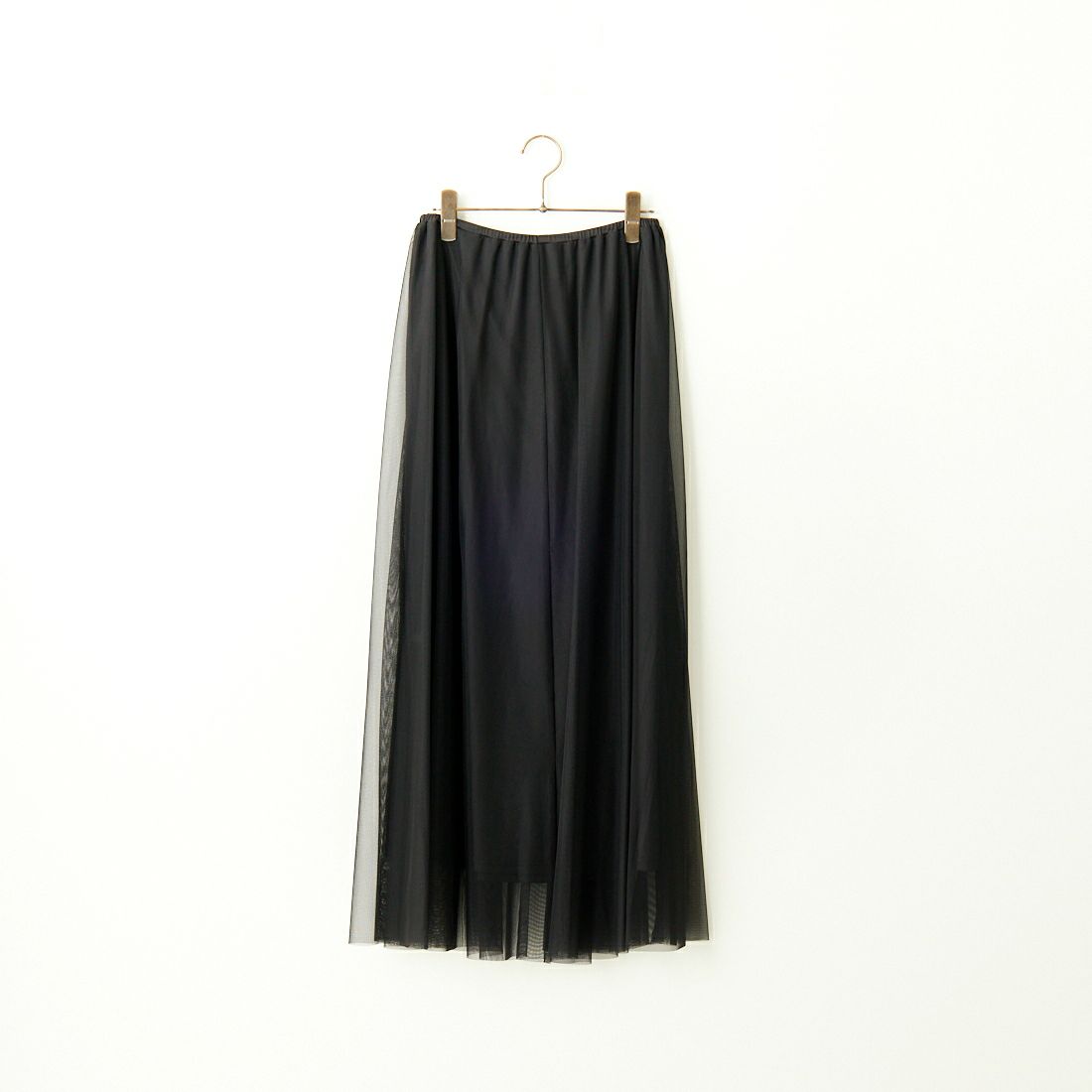 CHIGNON [シニヨン] チュールサーキュラースカート [2643-484KK] BLACK