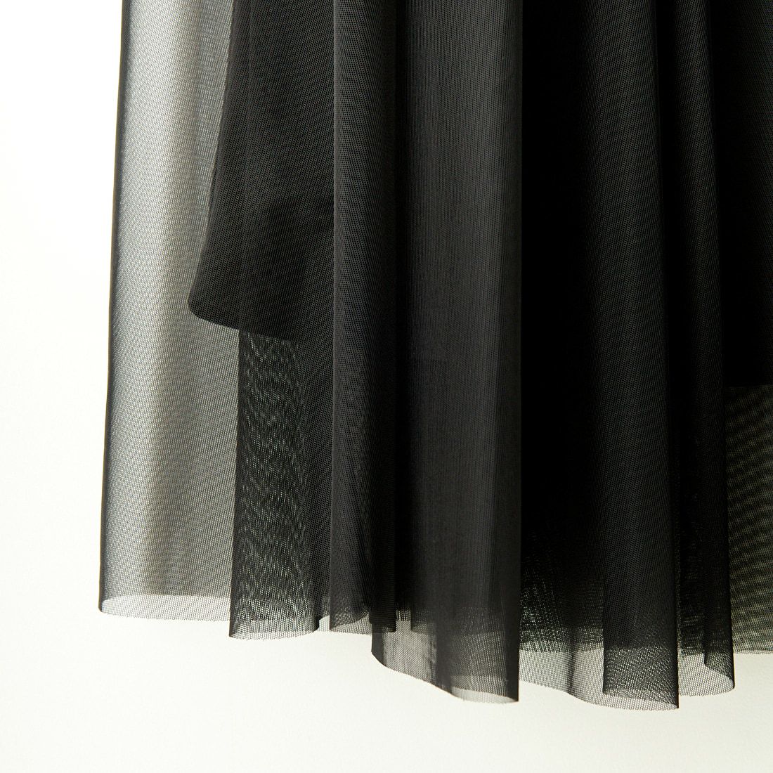 CHIGNON [シニヨン] チュールサーキュラースカート [2643-484KK] BLACK