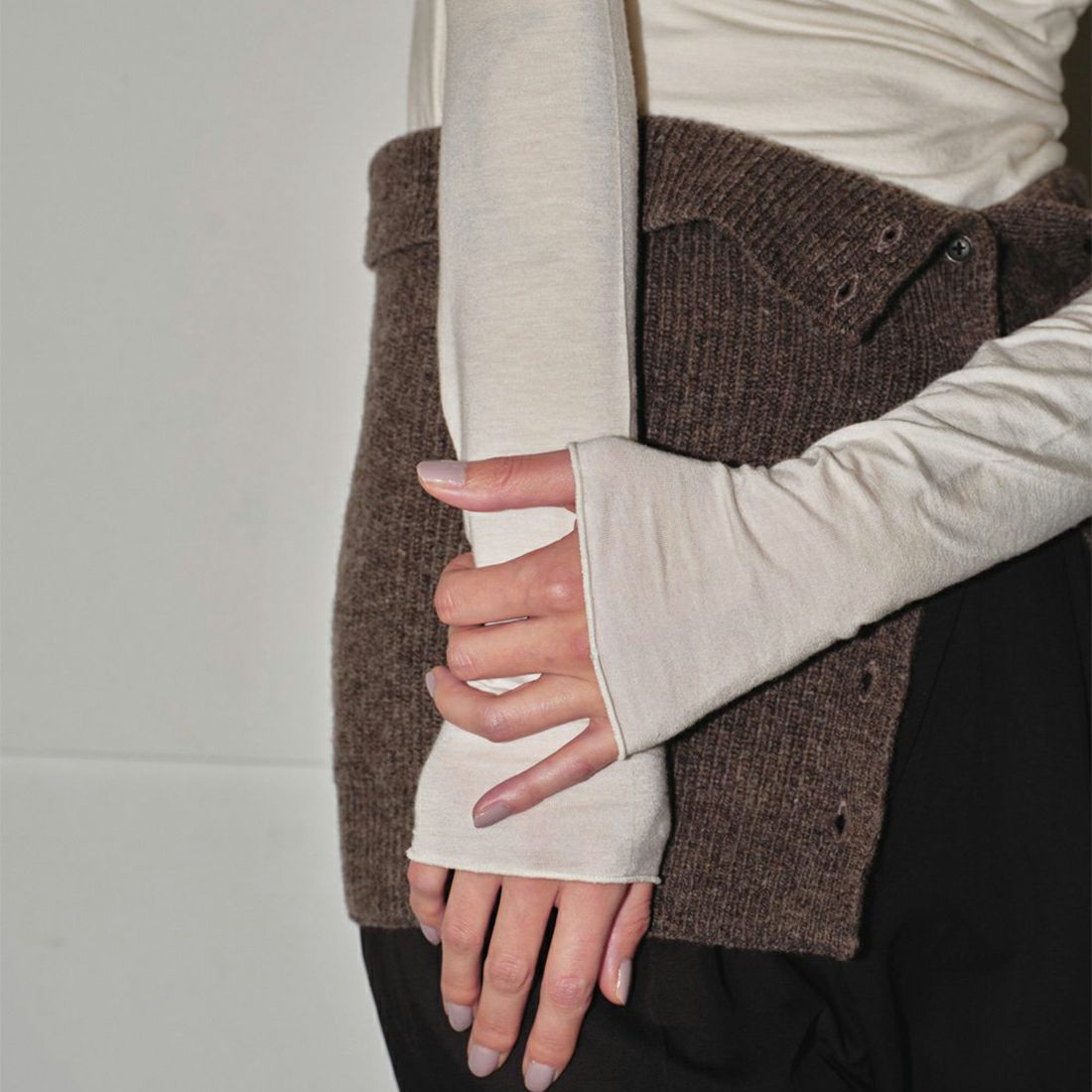 TODAYFUL ソフトメローロングTシャツ　gray TODAYFUL ソフトメローロングTシャツ gray