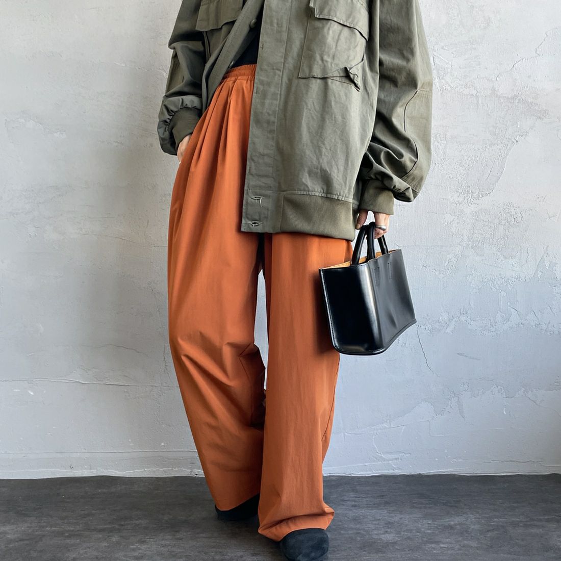 Jeans Factory Clothes [ジーンズファクトリークローズ] 7DAYS ナイロンストレートイージーパンツ [IN10-PT-4]