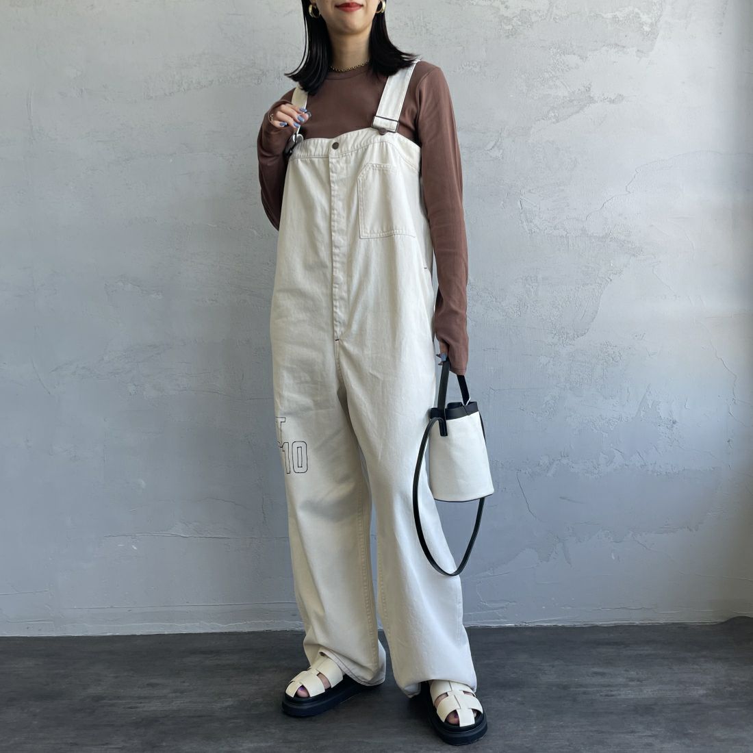 IVORY&&モデル身長：163cm 着用サイズ：M&&