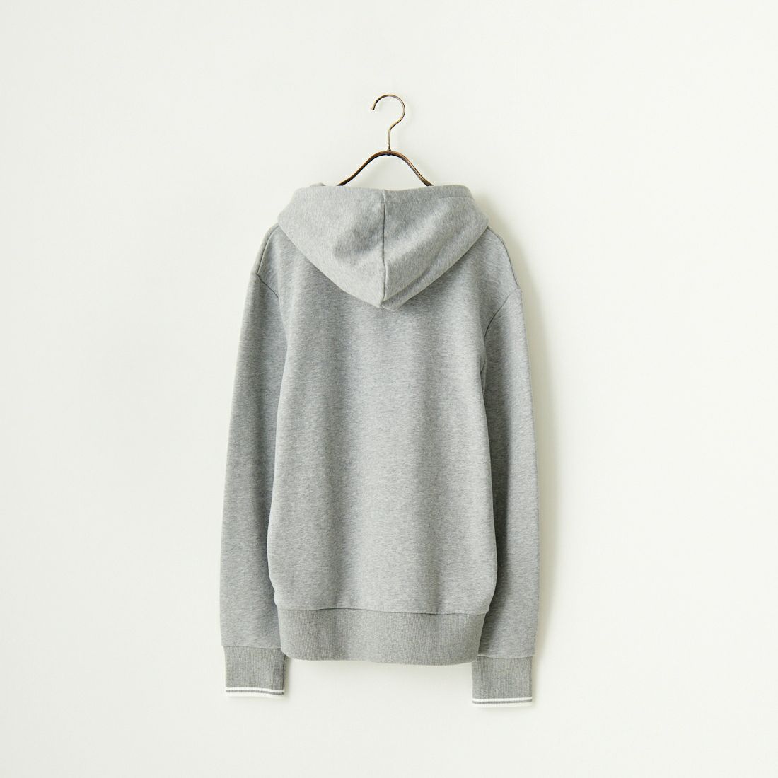 FRED PERRY [フレッドペリー] ワンポイントロゴ刺繍 スウェットパーカー [M2643] R49 STEEL