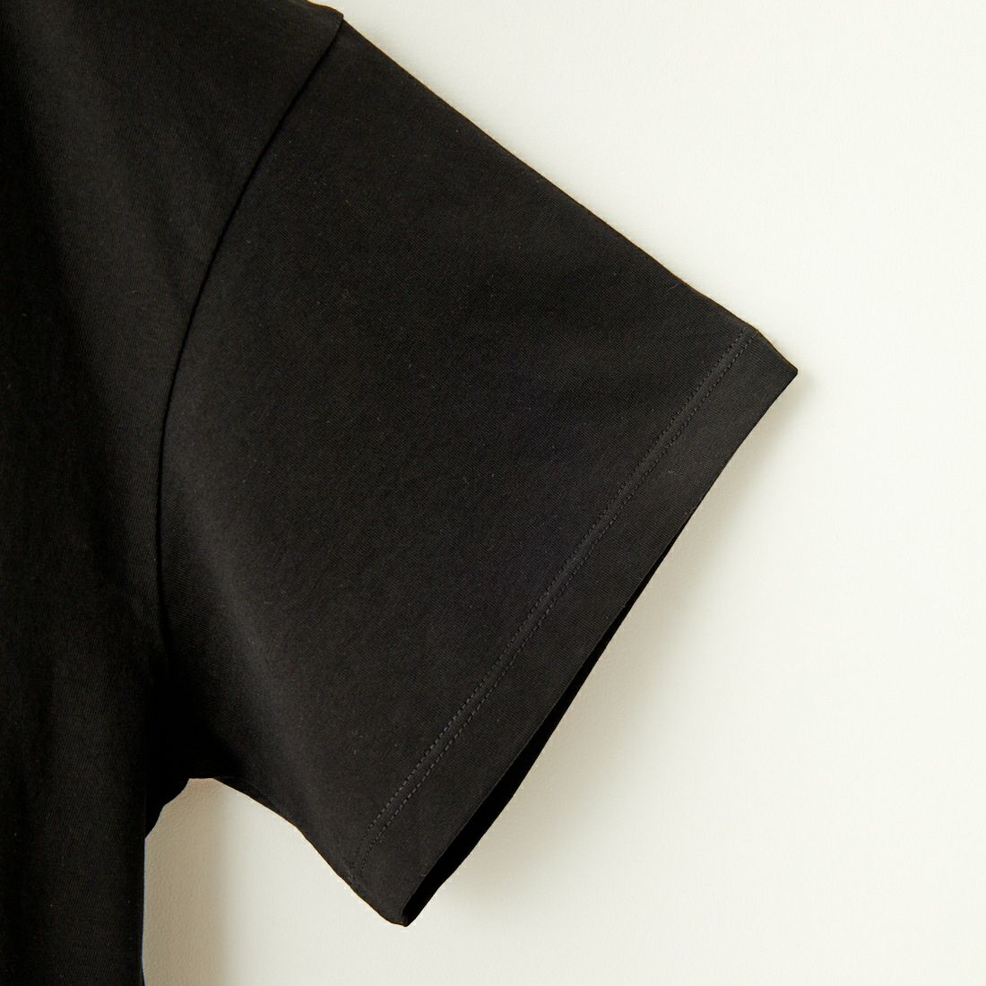Margaux vintage [マルゴーヴィンテージ] モックネックロゴTシャツ [MG-CT-24102-A] BLACK/WHIT