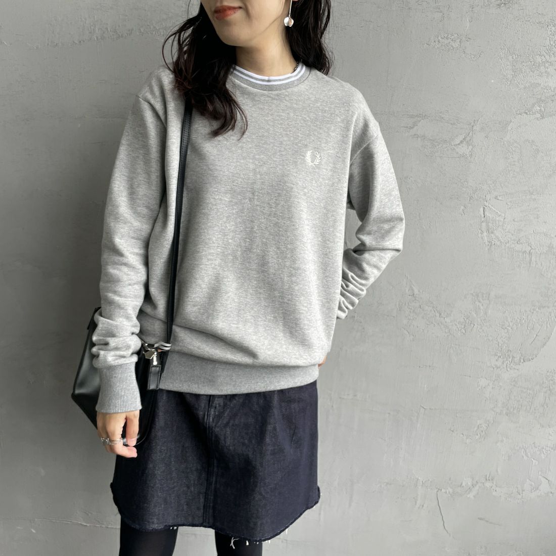 STEEL MARL&&モデル身長：160cm 着用サイズ：S&&