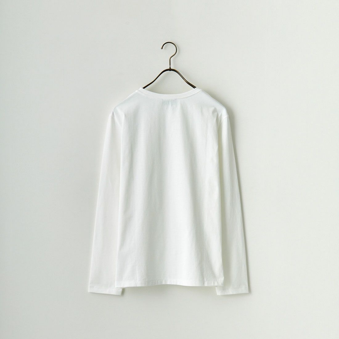 A.P.C. [アー・ペー・セー] ロゴ刺繍ポケットTシャツ [POCKET-EMB-T] 90 BLANC