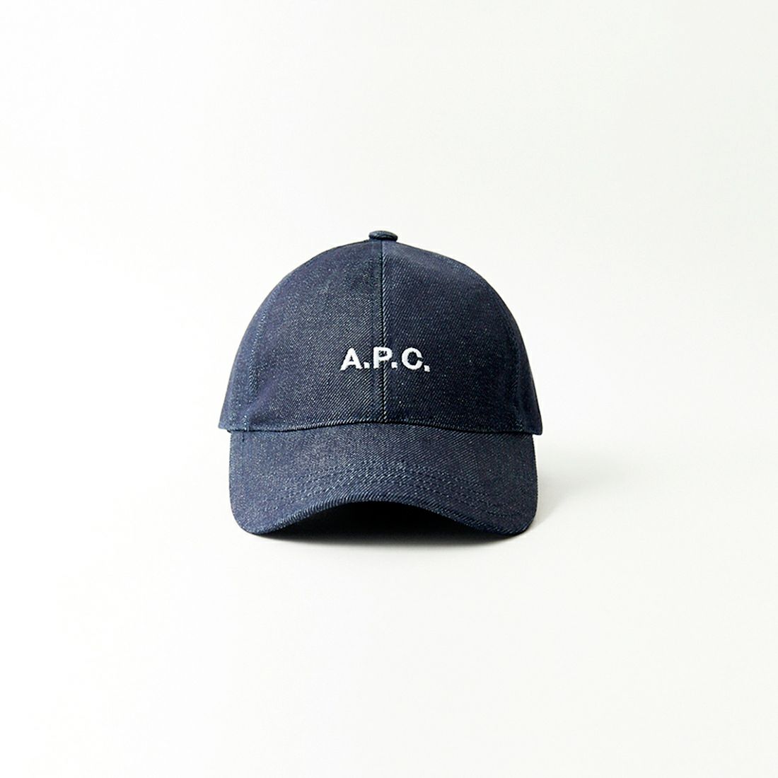 A.P.C. [アー・ペー・セー] ロゴ刺繍 デニムキャップ [CASQUETTE-CHARLIE]