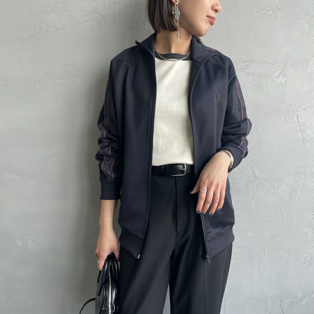 FRED PERRY [フレッドペリー] コントラストテープ トラック
