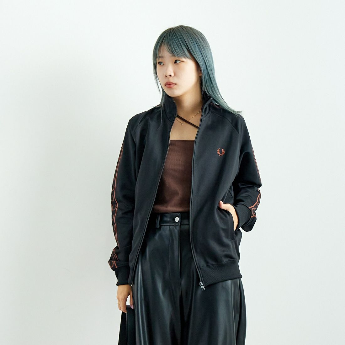 FRED PERRY [フレッドペリー] コントラストテープ トラック