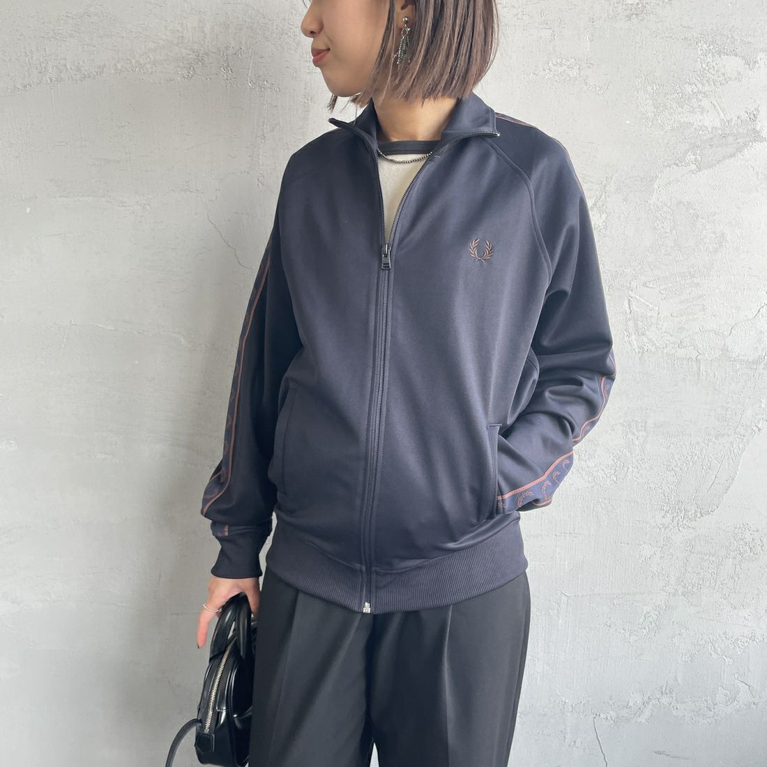 FRED PERRY [フレッドペリー] コントラストテープ トラック