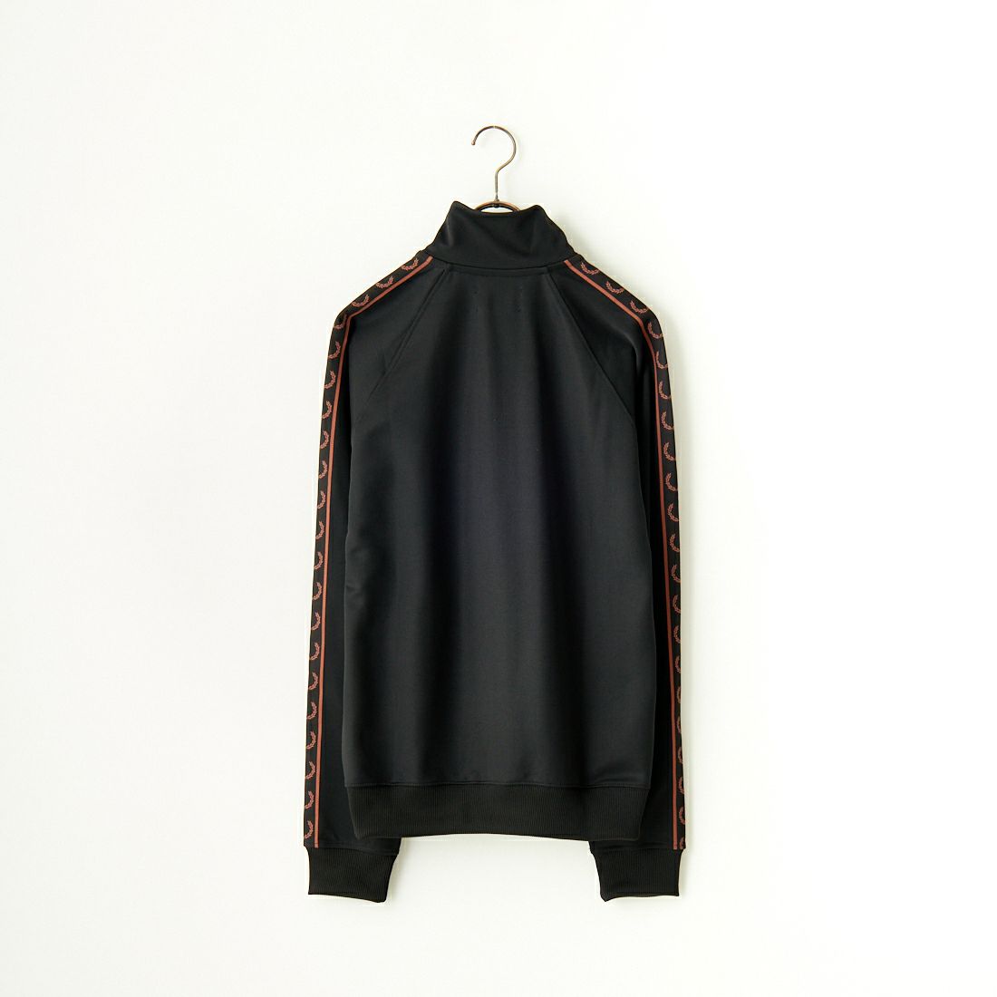 FRED PERRY [フレッドペリー] コントラストテープ トラックジャケット [J5557] S76 BLACK/