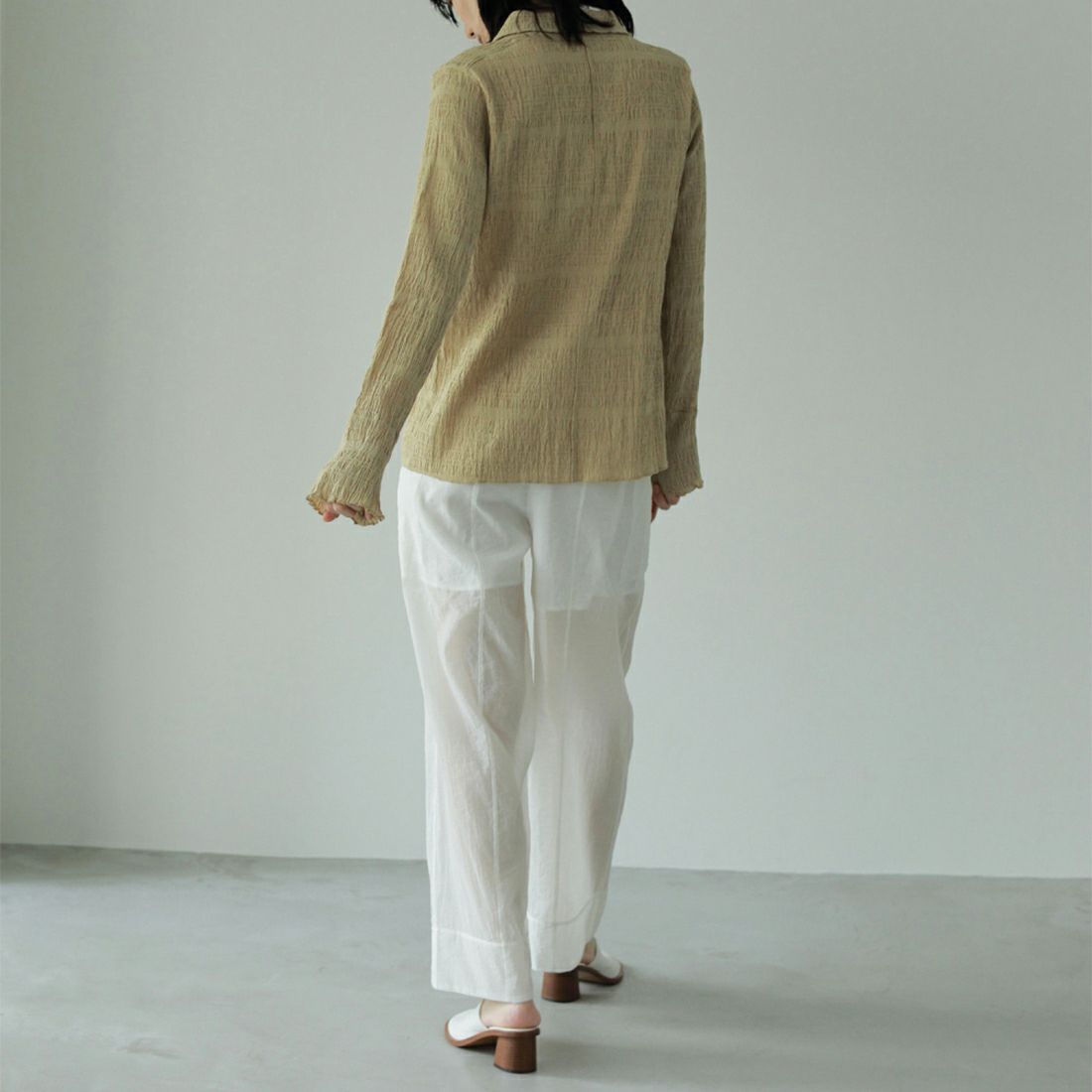 anuke [アンヌーク] シアーポケットパンツ [62410704] WHT