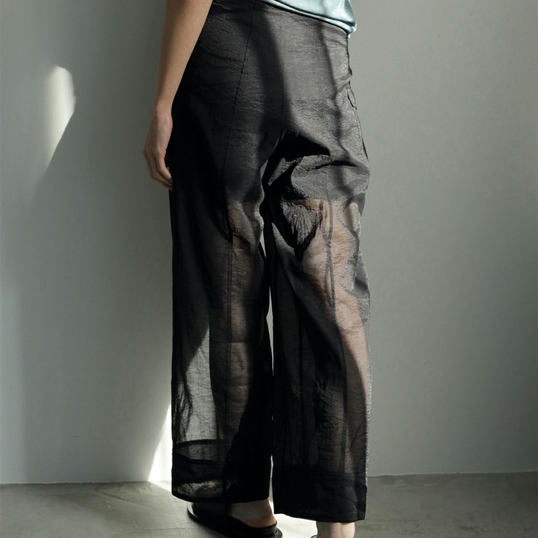 anuke [アンヌーク] シアーポケットパンツ [62410704] BLK