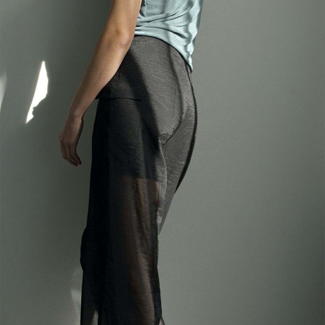 anuke [アンヌーク] シアーポケットパンツ [62410704] BLK