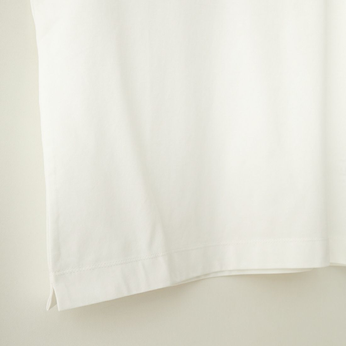 Jf Ready Made [ジェイエフレディメイド] T/Cシルケット デザイン袖Tシャツ [3001137] 101 ﾎﾜｲﾄ