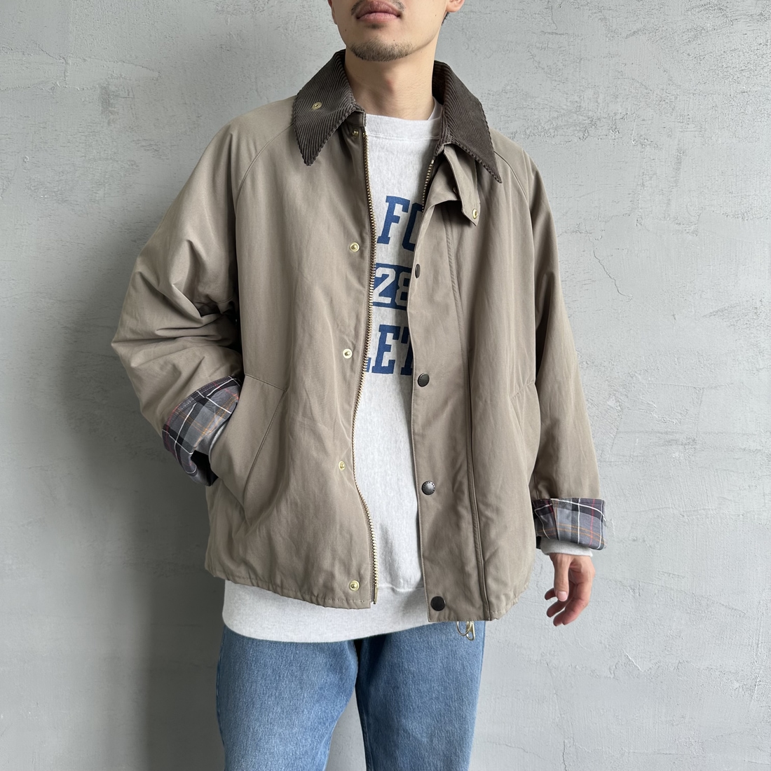 Barbour [バブアー] 別注 中綿入り TRANSPORT トランスポート 