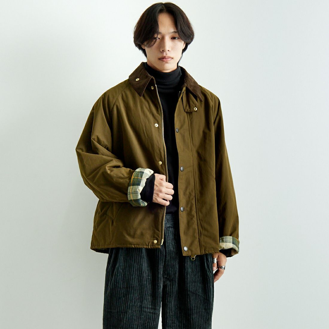 Barbour [バブアー] 別注 中綿入り TRANSPORT トランスポート  