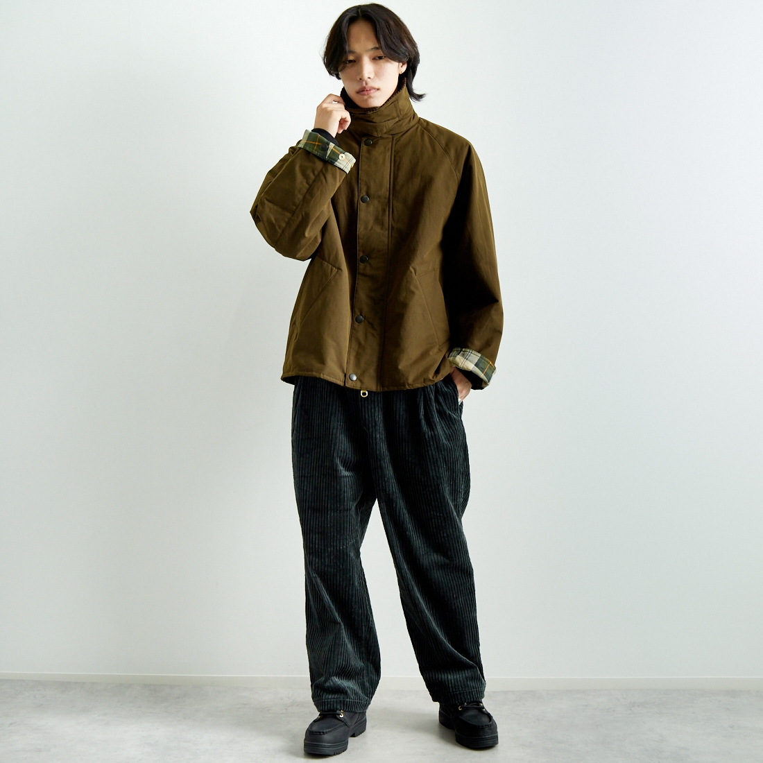 Barbour [バブアー] 別注 中綿入り TRANSPORT トランスポート 