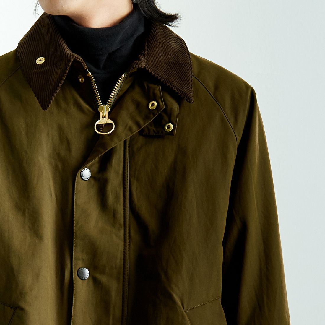 Barbour [バブアー] 別注 中綿入り TRANSPORT トランスポートジャケット [MCAS150-JF] SAGE