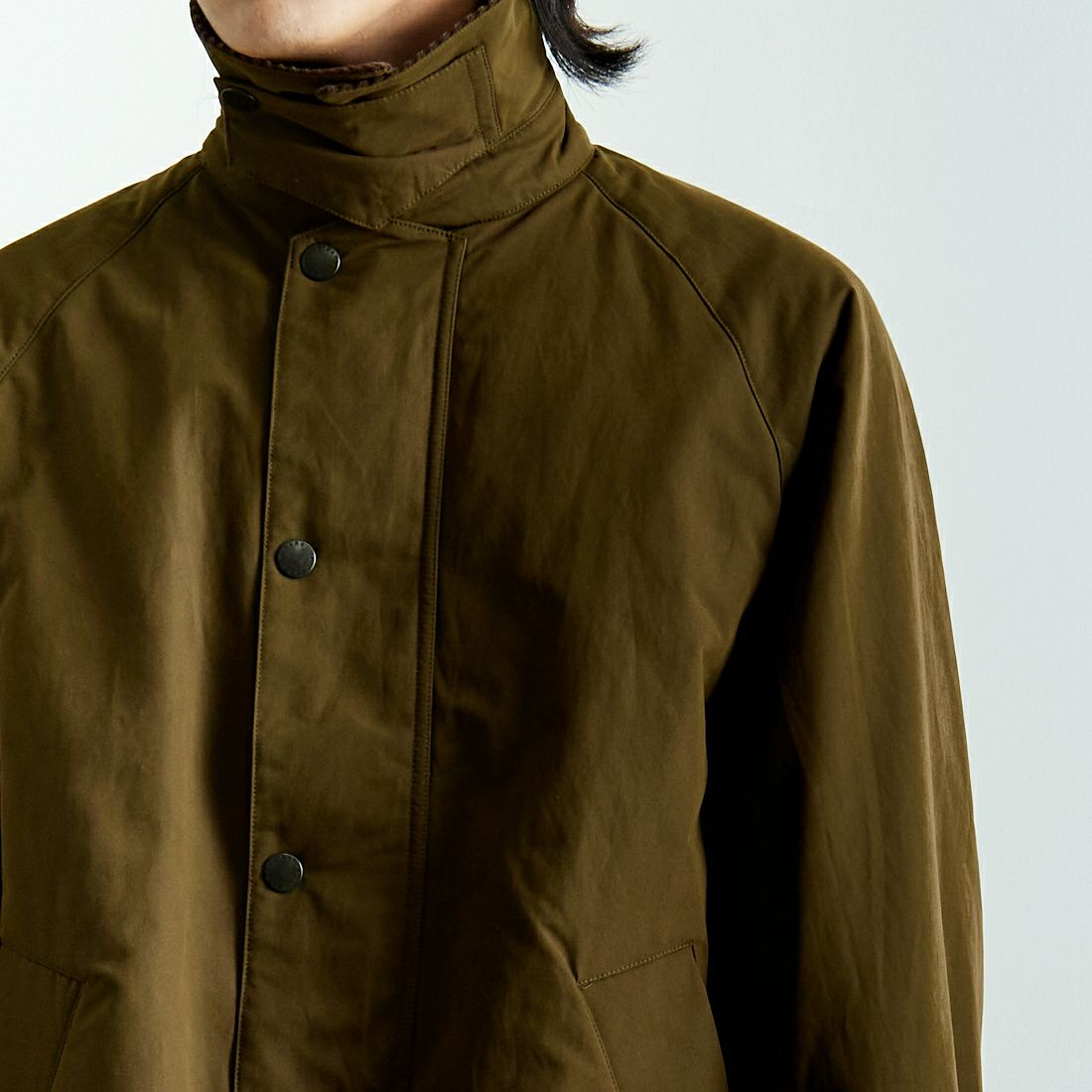 Barbour [バブアー] 別注 中綿入り TRANSPORT トランスポートジャケット [MCAS150-JF] SAGE