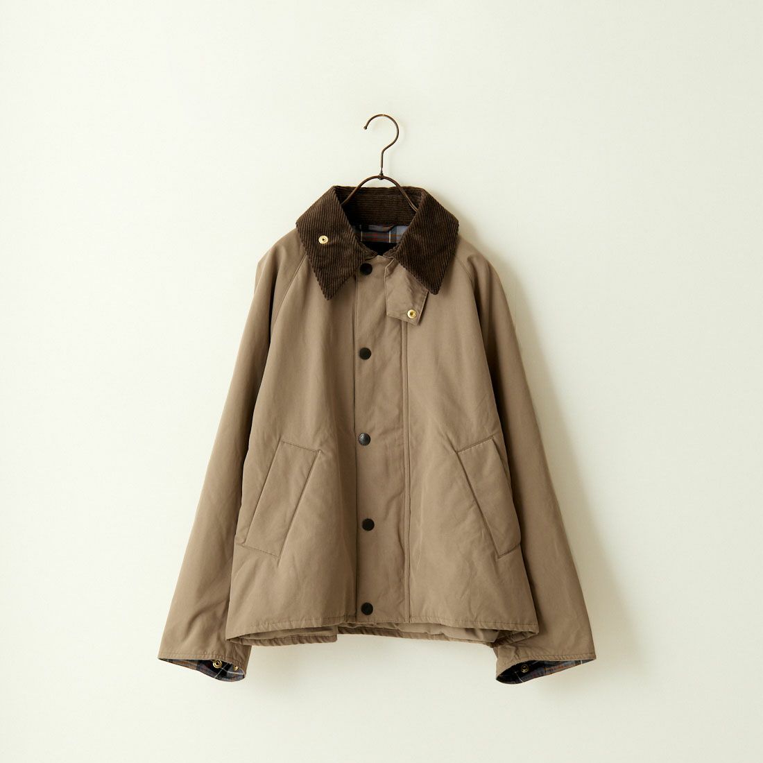 Barbour [バブアー] 別注 中綿入り TRANSPORT トランスポートジャケット [MCAS150-JF] GRAY