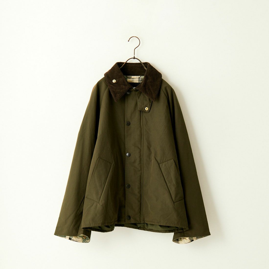 Barbour [バブアー] 別注 中綿入り TRANSPORT トランスポートジャケット [MCAS150-JF] SAGE