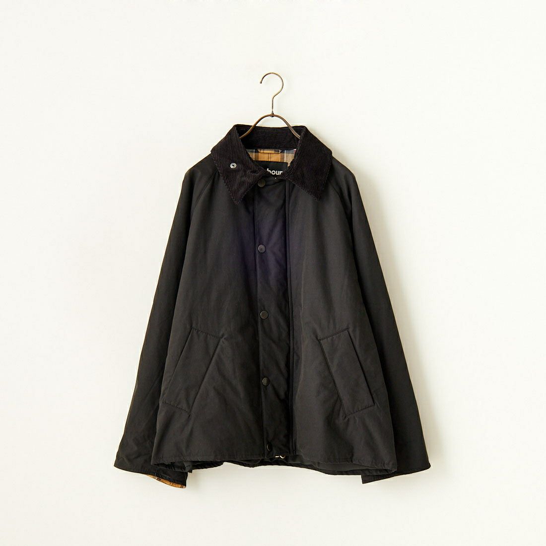 Barbour [バブアー] 別注 中綿入り TRANSPORT トランスポートジャケット [MCAS150-JF] BLACK