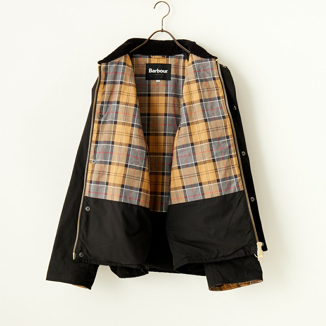 Barbour [バブアー] 別注 中綿入り TRANSPORT トランスポートジャケット [MCAS150-JF] BLACK